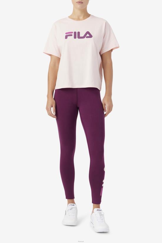 פוטפורי/יין ענבים/רוז' FILA thea tee potpourri/יין ענבים/רוז' פילה 68LF1451