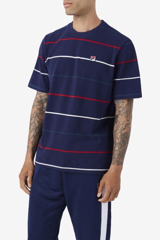 חיל הים/צהבהב/אדום FILA צוות thiago fila חיל הים/צהבהב/אדום 68LF332