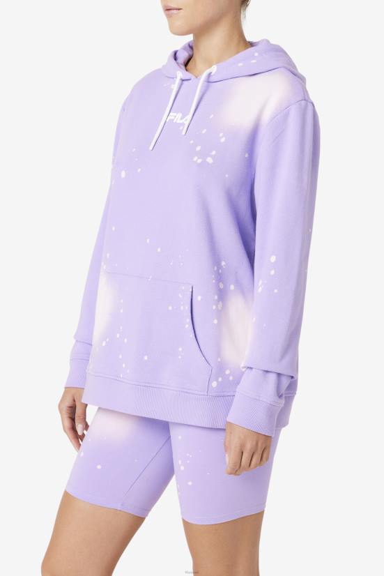 צבע עניבות ויולה FILA ויולה tie dye fila aerolynn tie dye hoodie 68LF1533