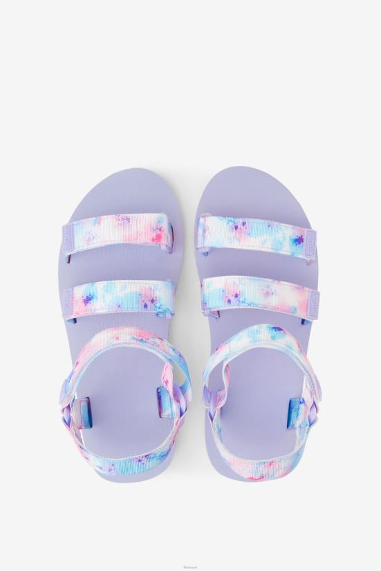 אברש רב/לבן/סגול FILA חולצה לנשים tie dye fila multi/לבן/סגול אברש 68LF1358