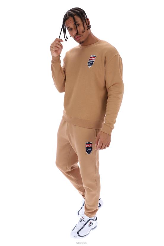 FILA טלאי צמר tupac crew jumper fila 68LF3194