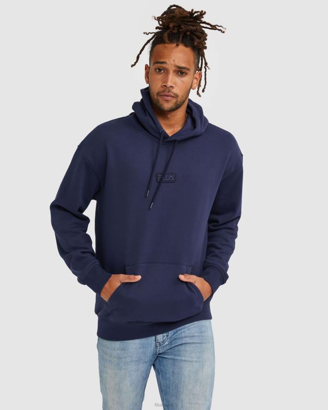 חיל הים החדש FILA unisex urban classics 2.zero hood new navy fila 68LF2639