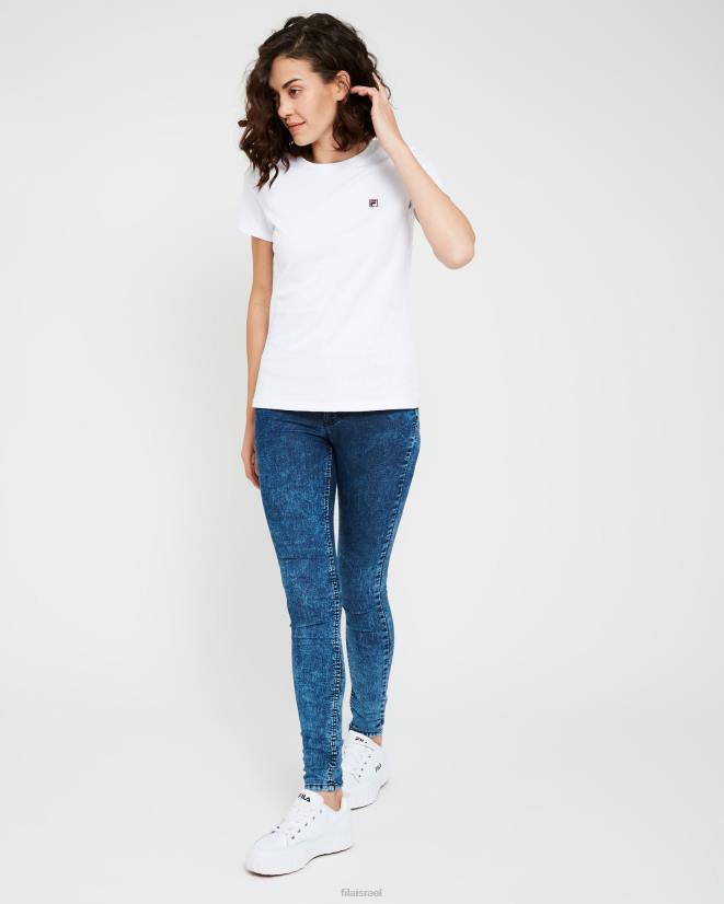 לבן FILA חולצה של תג volara לנשים פילה לבן 68LF2942