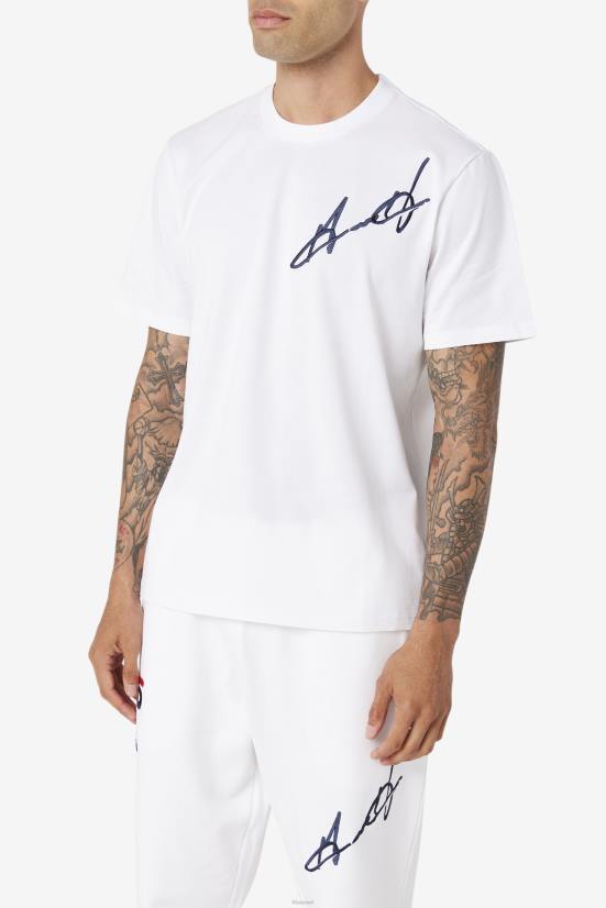 לבן FILA white grant hill cormac tee fila 68LF228