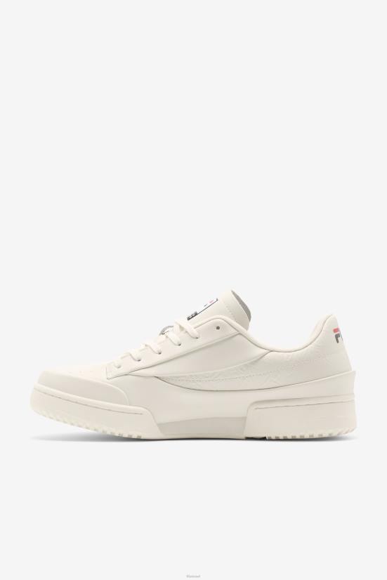 גרדניה/שחור/אדום FILA טניס מקורי לגברים לוקס x barneys gardenia/פילה שחורה/אדום 68LF41