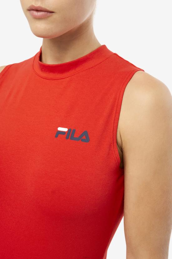 אָדוֹם FILA בגד גוף ximena אדום fila 68LF1739