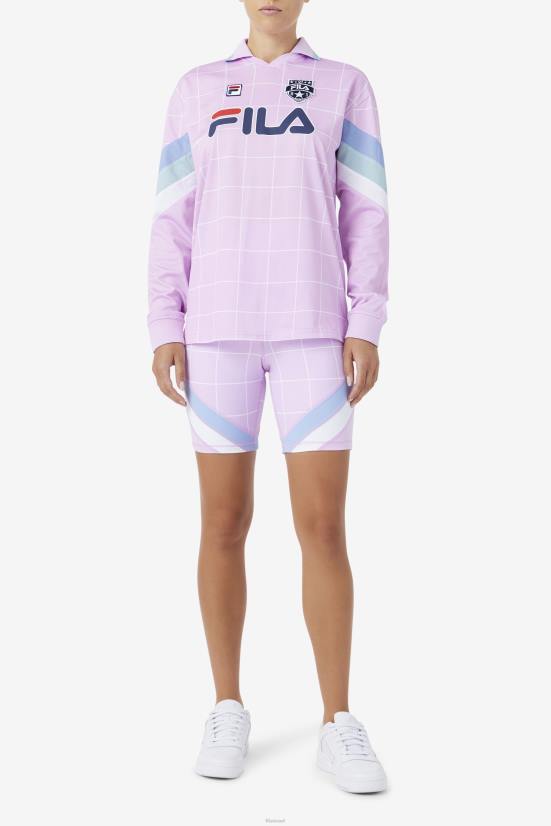 סחלב/כחול/לבן FILA אופני yareli קצרים fila orchid/כחול/לבן 68LF1576