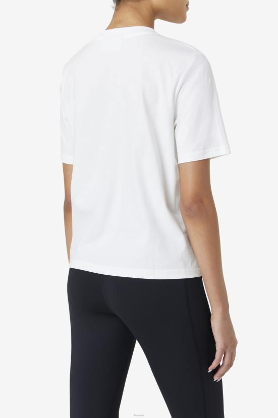 זוהר לבן/ורוד/סגול hebe FILA מיס נשר טי לבן/ורוד זוהר/סגול hebe fila 68LF1409