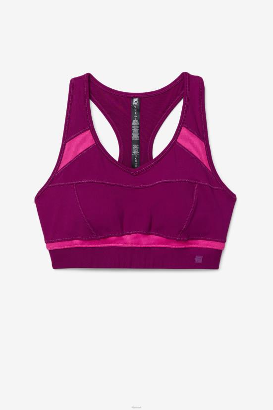 mprpl/ppck FILA חזיית ספורט mprpl/ppck fila uplift racerback 68LF1821