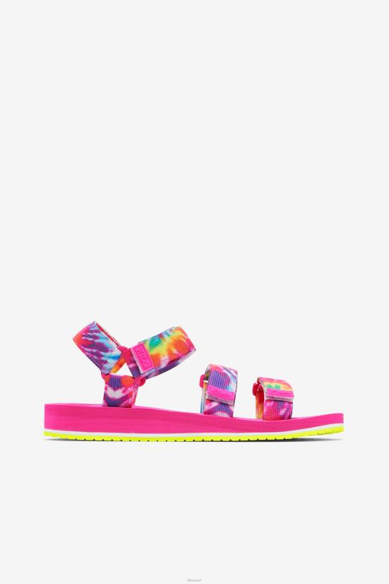 mutli/white/pink glo FILA fila mutli/white/pink glo נשים DRIFTER ts tie dye 68LF1360