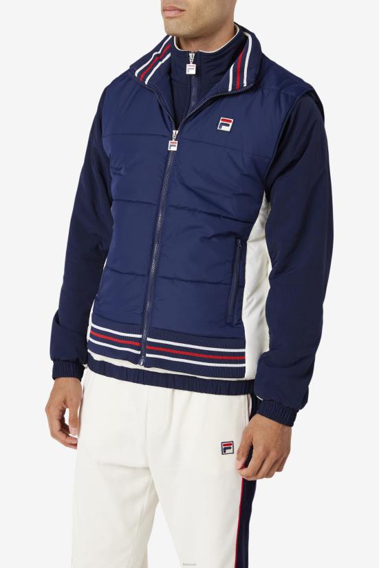 peacoat/gardenia FILA אפוד fila peacoat/gardenia matias 68LF790