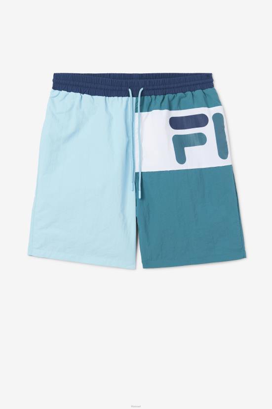 petit four/bayou/לבן FILA cosire swim short petit four/bayou/white fila 68LF665