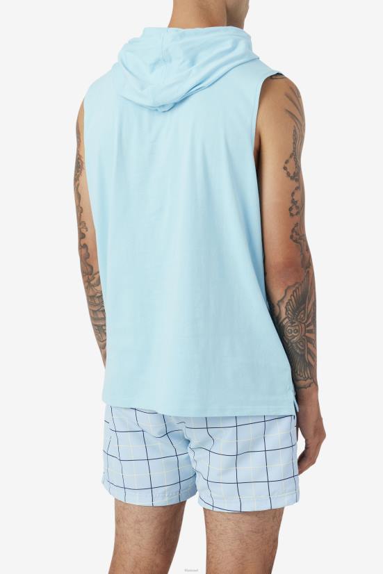 petit four/bayou/navy FILA petit four/bayou/navy zany קפוצ'ון פילה ללא שרוולים 68LF258