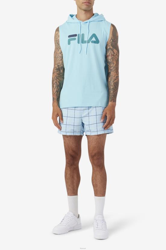 petit four/bayou/navy FILA petit four/bayou/navy zany קפוצ'ון פילה ללא שרוולים 68LF258