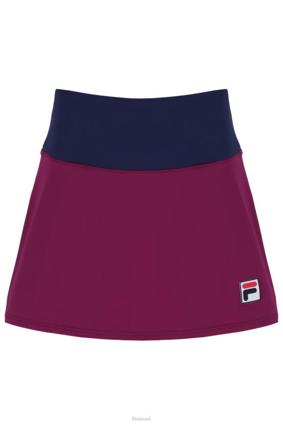 FILA צבע מורשת חסום skort fila 68LF3389