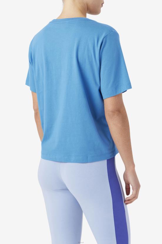 vallarta כחול/לבן/ריבס FILA fila thea טי vallarta כחול/לבן/ריבס 68LF1453